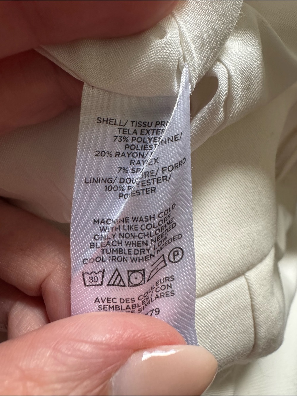 Ann Taylor Wide Leg Pants in Off-White - Picture 5 of 6
